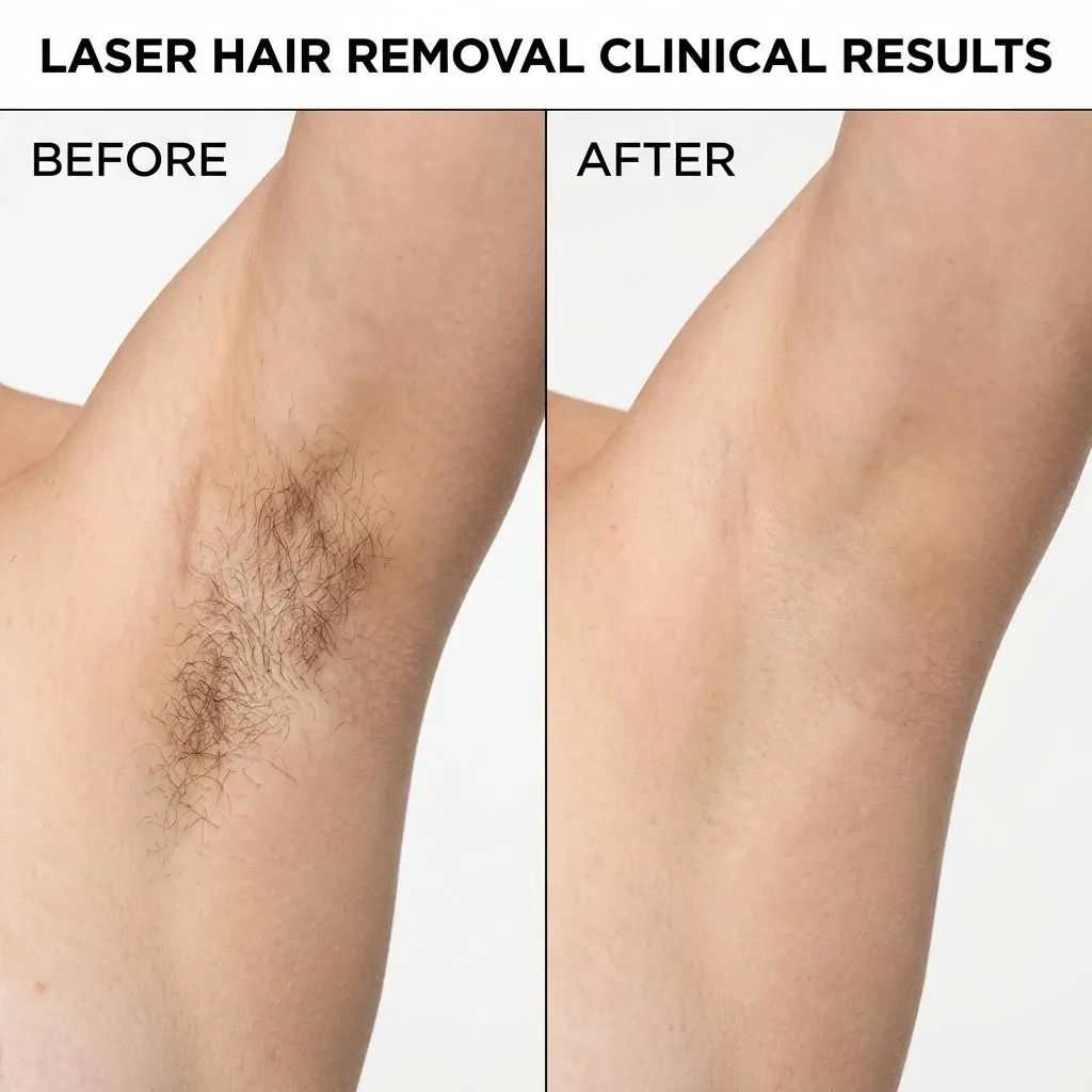 Laser Hair Removal Before After Clinical Results — Skin Decor Clinic Dwarka